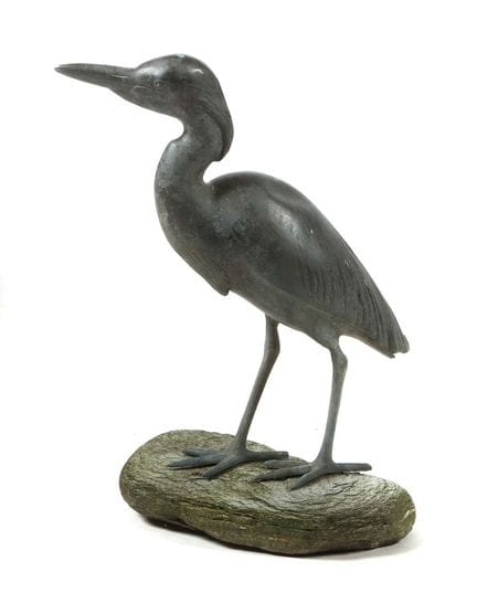 20th-century sculptor. Heron garden sculpture, met