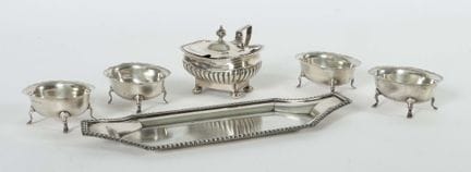 Collection of English silver from Birmingham &amp;