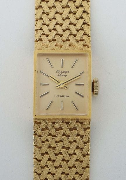 Predial Lady 女士腕表，20世纪，Predial Lady 女士腕表，750黄金材质，约