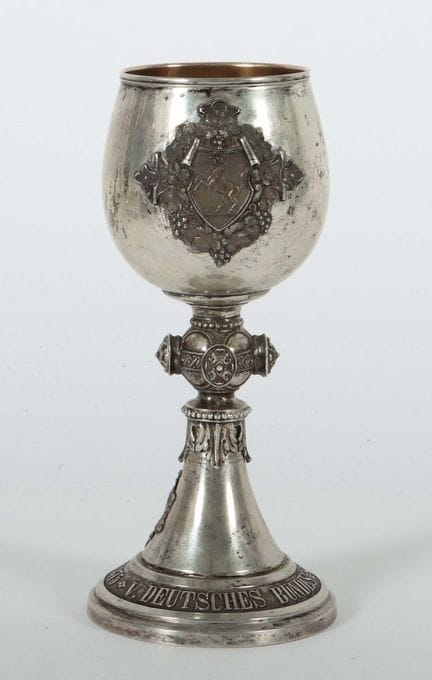 Eduard Foehr Shooting Trophy, Stuttgart, dated 187