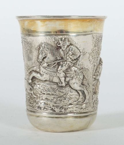 Hunting Cup by B. Neresheimer &amp; Sons, Hanau, l