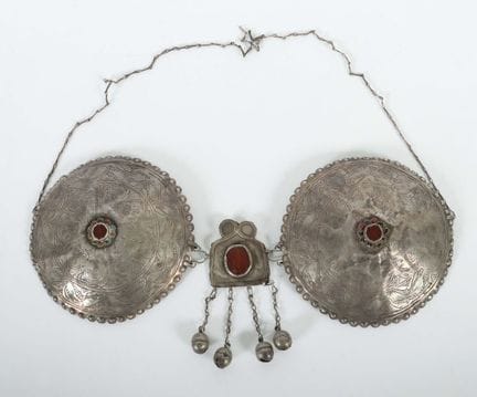 Head ornament for women from Afghanistan, ca. 1900