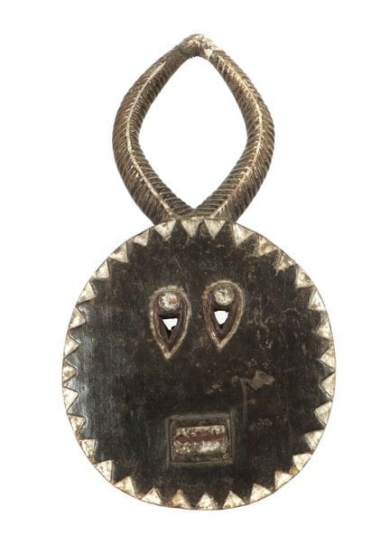 Masque de danse Goli « Kple Kple » des Baule, Côte
