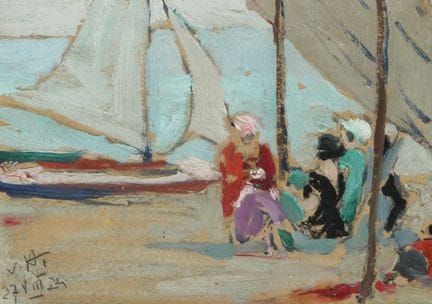 Heider, Hans, Monaco di Baviera 1867 - 1952 Blaube