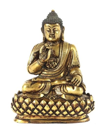 Buddha Amoghasiddhi, China, 17th century, bronze, 