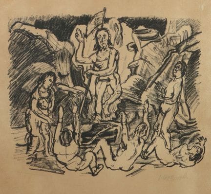 Kokoschka, Oskar, né à Pöchlarn en 1886 – décédé à