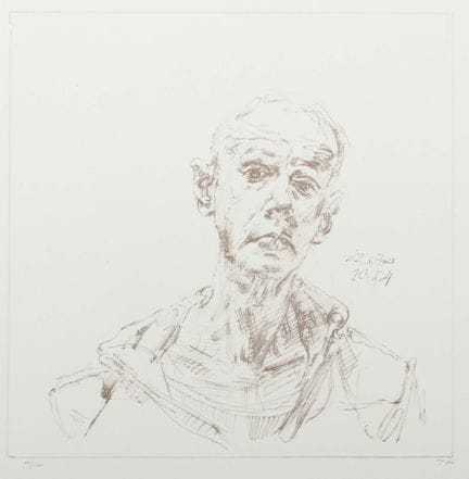 Tübke, Werner Schönebeck (1929 - 2004, Leipzig), é