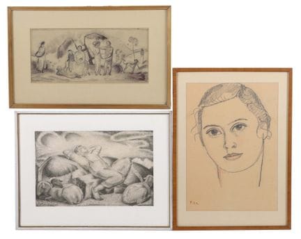 Raccolta di opere di vari artisti del XIX/XX secol
