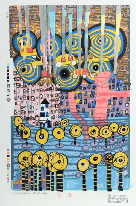 Hundertwasser, Friedensreich, Vienne 1928 - 2000, 
