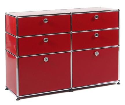 Buffet suisse, USM Haller, structure à ossature av