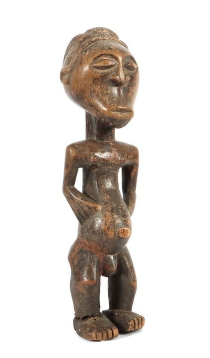 Figurine ancestrale masculine de la tribu des Luba