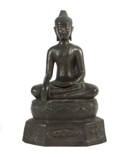 Bouddha, Thaïlande, XIXe siècle, bronze massif, de
