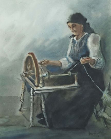 Moroder, Gottfried 1921 - 2016, peintre du Tyrol d