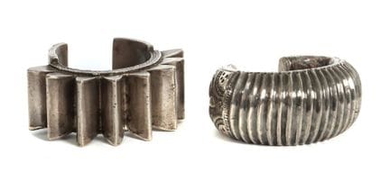 2 bracelets du Népal/de l'Inde, XIXe/XXe siècles, 
