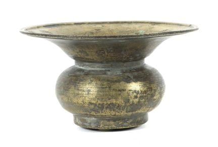 Spittoon, China, 18th/19th century, bronze, compre