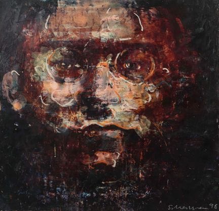 谢尔曼，托尼，1950年出生于多伦多，2023年逝于同地，加拿大画家。作品《希姆莱肖像》，出自包含6