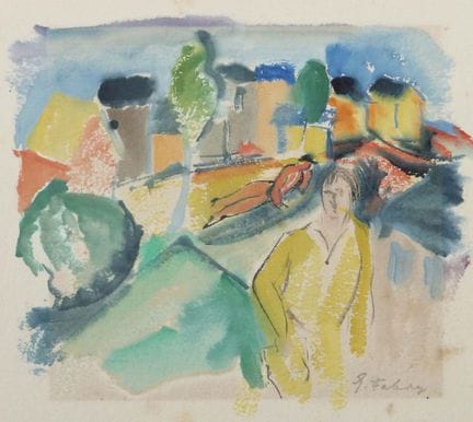 Fabry, Edmund Norderney 1892 - 1939 Wiesbaden, pit