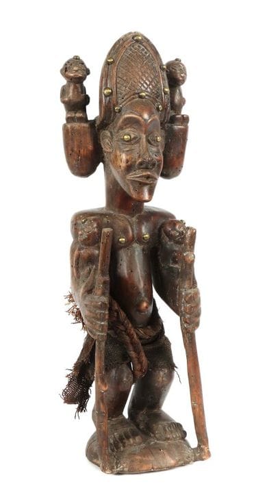 Figurine Chokwe représentant Chibinda Ilunga, Ango