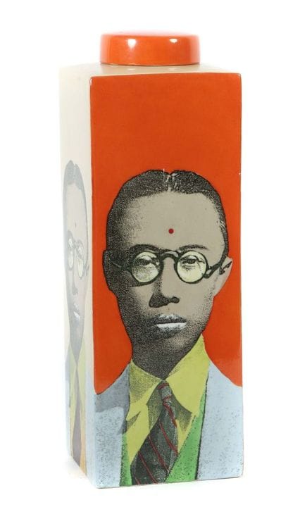 法比恩·朱万（Fabienne Jouvin），1962年出生于法国，现居巴黎。 “波普艺术盖瓶”，