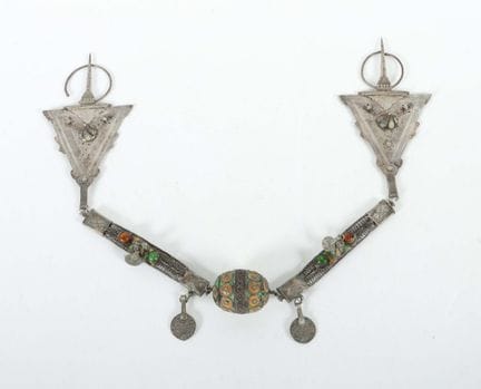 Fibula, Berber cloak clasp, North Africa, first ha