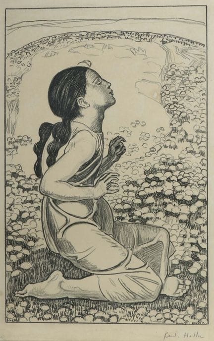 Hodler, Ferdinand, né à Berne en 1853 et décédé à 