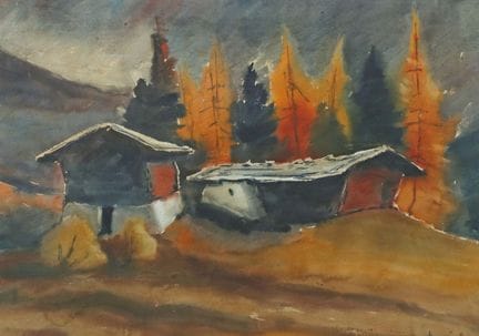 Moroder, Gottfried 1921 - 2016, peintre du Tyrol d