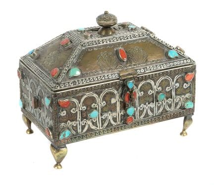 Coffret décoratif d'Afghanistan/de Perse, 1re moit