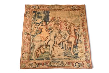 LES HERAUTS à CHEVAL, d'après la tenture de l'Hist