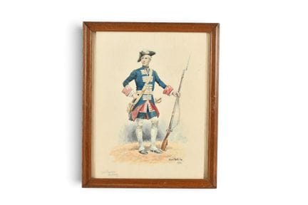 DETAILLE, Henri (1861-1943). "Garde Française Font