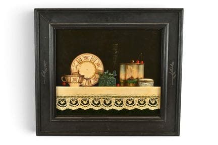 ECOLE MODERNE. Nature morte. Huile sur toile. 46 x