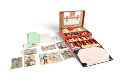 BUREAU DE POSTE JOUET. Jeu éducatif des années vin