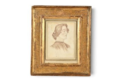 ECOLE du XIXème siècle. Portrait de Julien de Médi