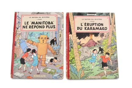 HERGÉ. Le Rayon du mystère. 1er épisode - Le Manit