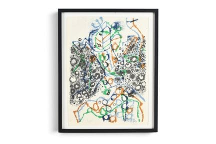 CLERC Pierre (1923-1984). Composition abstraite. L