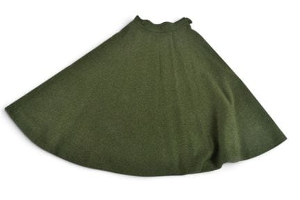 YVES SAINT LAURENT Variation. Jupe longue évasée e