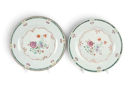 CHINE, Compagnie des Indes, XVIIIème siècle
Paire 