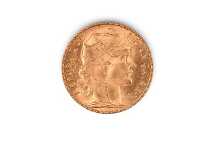 MONNAIE d'OR : 20 francs 1906
Lot vendu sur désign
