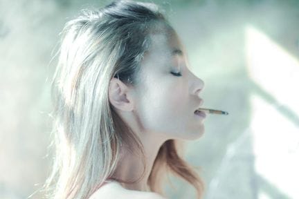 Soen - Born in 1969 - Smoke and pastel  - Photogra