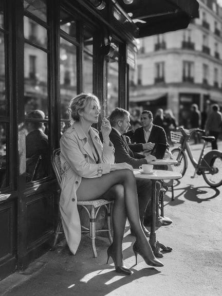 Soen - Born in 1969 - Morning Coffee - Photograph 