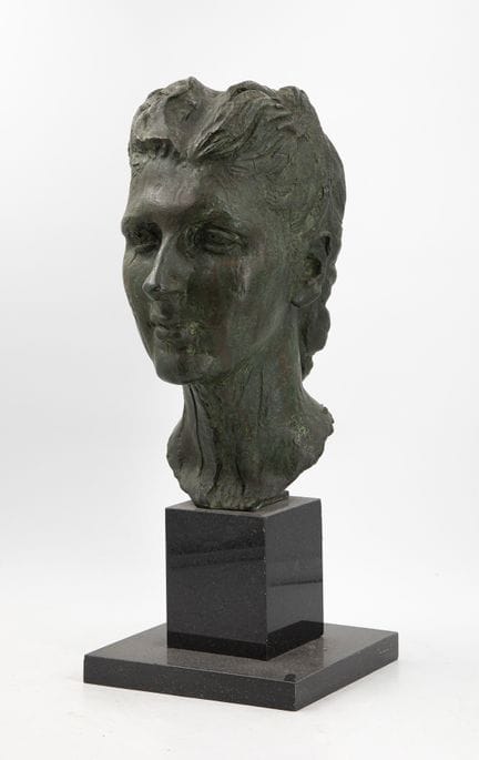 FRANCESCO MESSINA (1900-1995) - Portrait de femme,