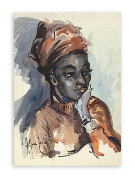 ALFREDO ZECCA (1917–1998)  - The Red Turban
ALFRED