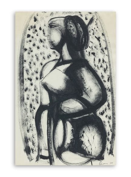 CARLO RAMOUS (1926-2003) - Sans titre, 1955
CARLO 