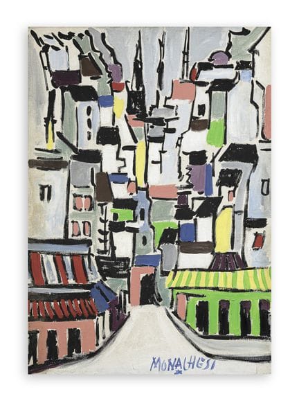 SANTE MONACHESI (1910-1991) - Paris, fin des année
