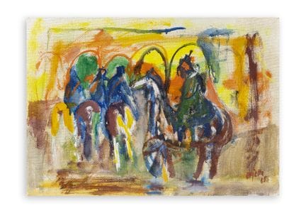 GUIDO PAJETTA (1898-1987) - Cavalieri, 1965
GUIDO 