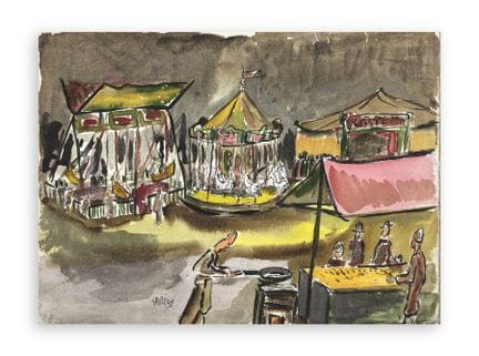 PIERO GAULI (1916-2012) - Manèges, 1939
PIERO GAUL