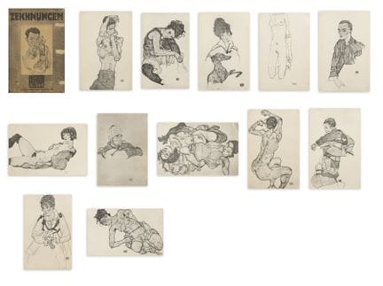 EGON SCHIELE (1890-1918) - Dessins - Egon Schiele,