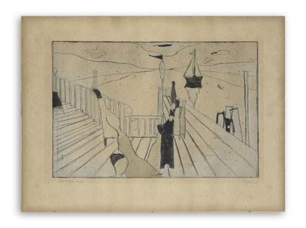 OTTO WILHELM EGLAU (1917-1988) - Sans titre, 1951
