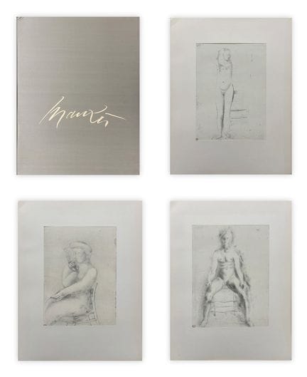 GIACOMO MANZÙ (1908-1991) - Quarante et un dessins