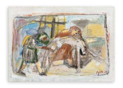 GUIDO PAJETTA (1898-1987) - Sans titre (Déposition