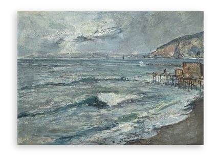 GUIDO CASCIARO (1900-1963) - La plage de Bagnoli
G